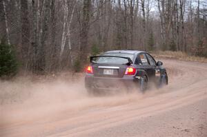 Calvin Bergen / Daryl Bergen Subaru WRX STi on SS3.