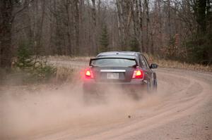 Calvin Bergen / Daryl Bergen Subaru WRX STi on SS3.