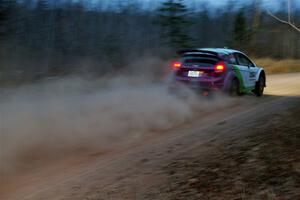 Kyle Tilley / Sarah Freeze Ford Fiesta R5 on SS4.