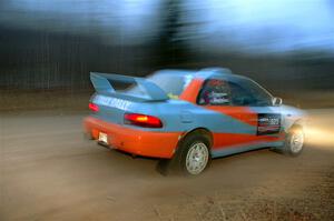 Tyler Matalas / Izaak Degenaer Subaru Impreza LX on SS4.