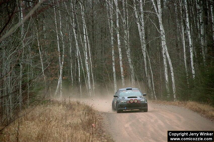 Calvin Bergen / Daryl Bergen Subaru WRX STi on SS3.