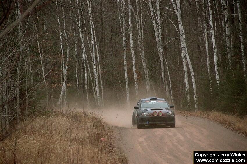 Calvin Bergen / Daryl Bergen Subaru WRX STi on SS3.