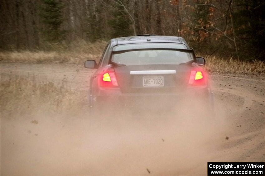 Calvin Bergen / Daryl Bergen Subaru WRX STi on SS3.