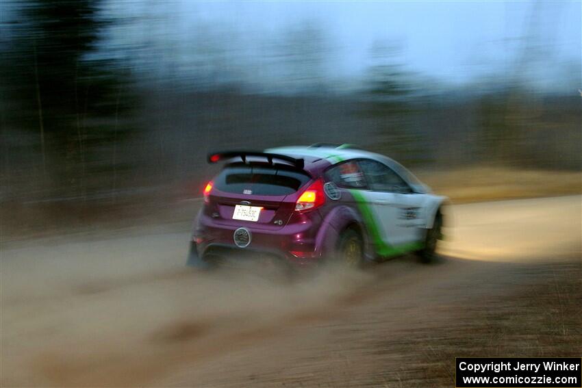 Kyle Tilley / Sarah Freeze Ford Fiesta R5 on SS4.