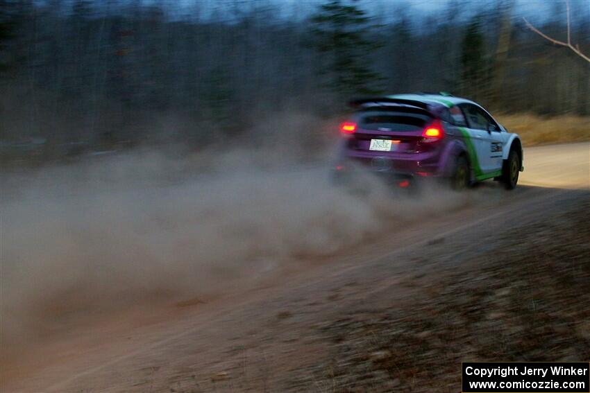 Kyle Tilley / Sarah Freeze Ford Fiesta R5 on SS4.