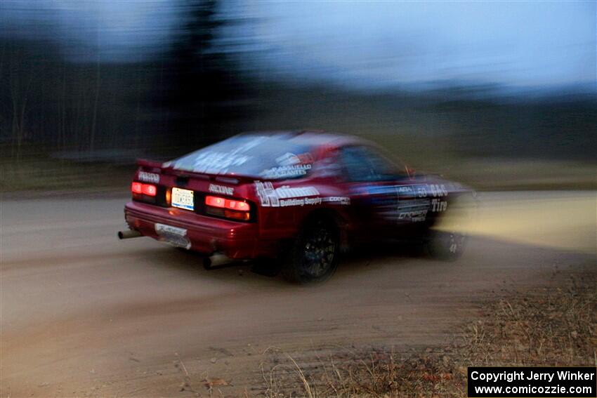 Al Dantes, Jr. / Marty Passuello Mazda RX-7 LS on SS4.