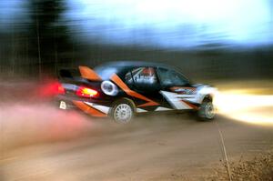 Tim Whitteridge / Mitch Meadows Mitsubishi Lancer Evo VIII on SS4.
