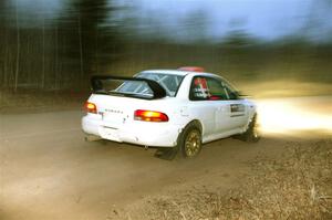 Richard Donovan / Greg Donovan Subaru Impreza on SS4.