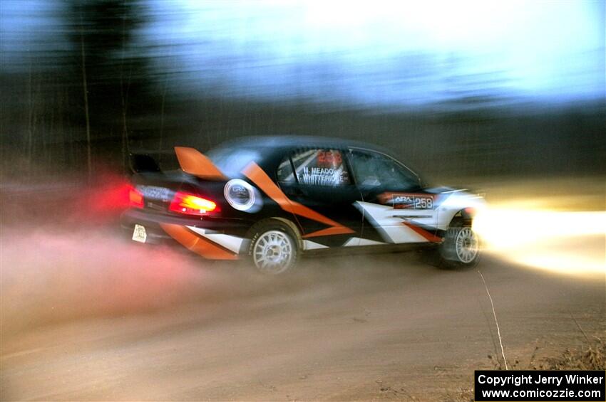 Tim Whitteridge / Mitch Meadows Mitsubishi Lancer Evo VIII on SS4.
