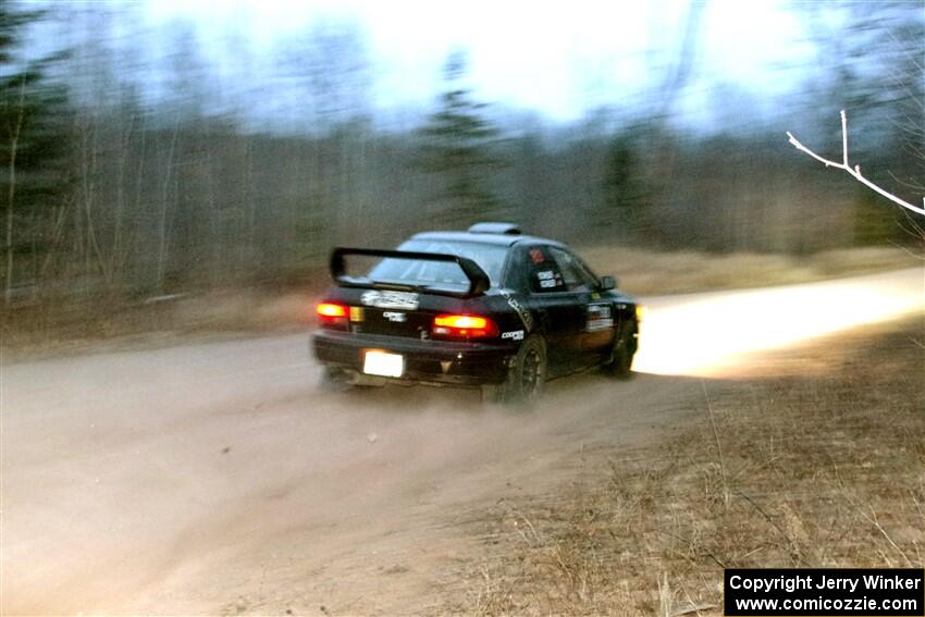 Jacob Kohler / Brittney Kohler Subaru Impreza on SS4.