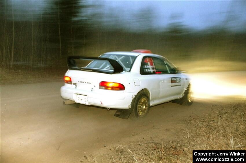 Richard Donovan / Greg Donovan Subaru Impreza on SS4.