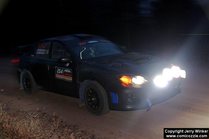 Calvin Bergen / Daryl Bergen Subaru WRX STi on SS4.