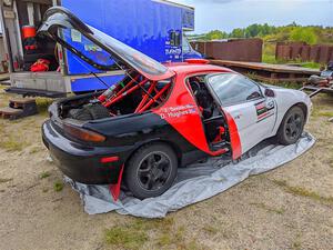 Josh Smith / Drake Hughes Mazda MX-3 before the start of the event.