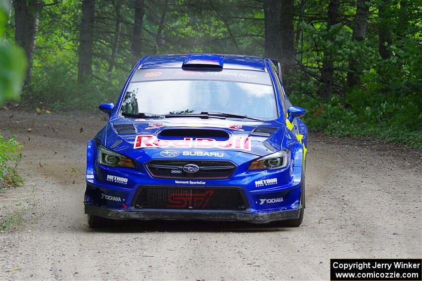 Brandon Semenuk / John Hall Subaru WRX STi on SS1, Steamboat I.