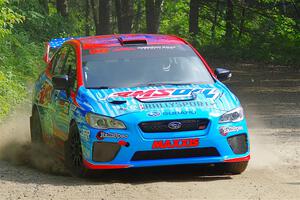 Jeff Seehorn / Matt James Subaru WRX STi on SS1, Steamboat I.