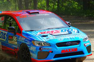 Jeff Seehorn / Matt James Subaru WRX STi on SS1, Steamboat I.