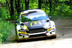 Ryan Booth / Nick Dobbs Ford Fiesta R5 on SS1, Steamboat I.