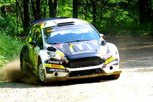 Ryan Booth / Nick Dobbs Ford Fiesta R5 on SS1, Steamboat I.