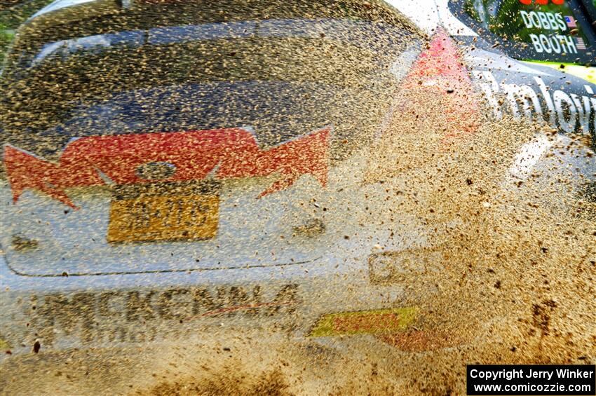 Ryan Booth / Nick Dobbs Ford Fiesta R5 on SS1, Steamboat I.