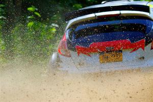 Ryan Booth / Nick Dobbs Ford Fiesta R5 on SS1, Steamboat I.