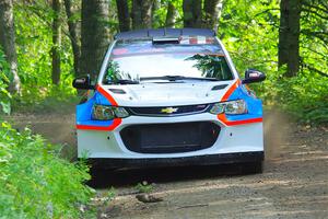 Pat Moro / Ole Holter Chevy Sonic LS on SS1, Steamboat I.