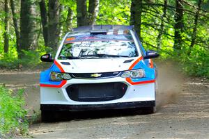 Pat Moro / Ole Holter Chevy Sonic LS on SS1, Steamboat I.