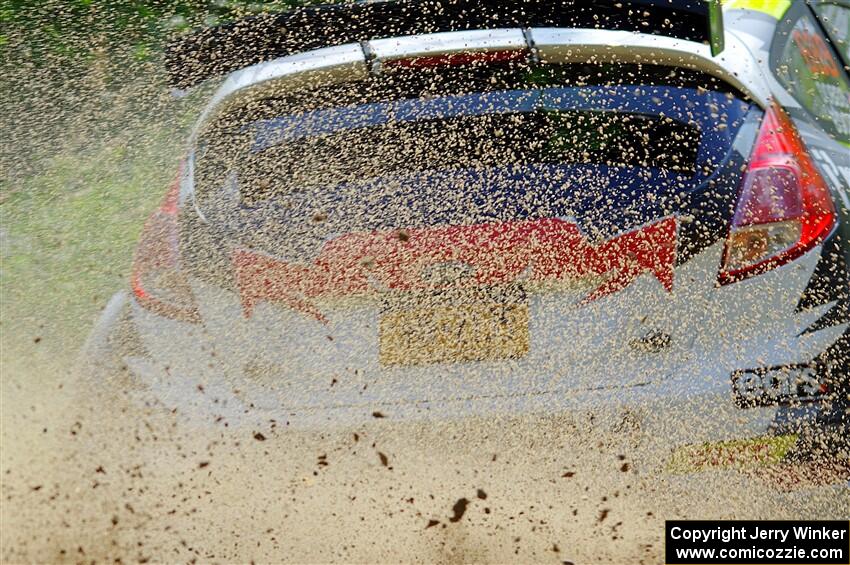 Ryan Booth / Nick Dobbs Ford Fiesta R5 on SS1, Steamboat I.