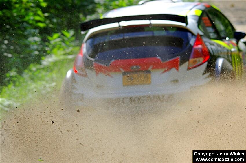 Ryan Booth / Nick Dobbs Ford Fiesta R5 on SS1, Steamboat I.