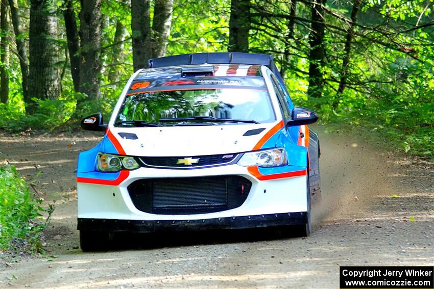 Pat Moro / Ole Holter Chevy Sonic LS on SS1, Steamboat I.