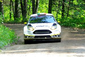 John Coyne / Ryan Dunham Ford Fiesta R5 on SS1, Steamboat I.