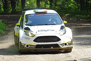 John Coyne / Ryan Dunham Ford Fiesta R5 on SS1, Steamboat I.