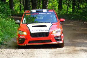 Matt Dickinson / Glen Ray Subaru WRX STi on SS1, Steamboat I.