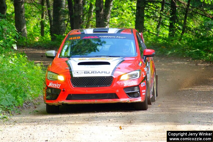 Matt Dickinson / Glen Ray Subaru WRX STi on SS1, Steamboat I.