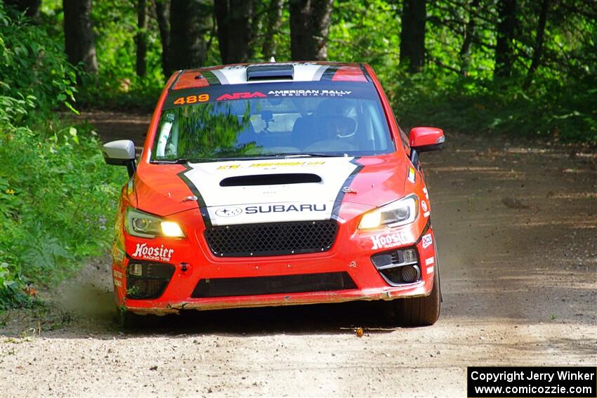 Matt Dickinson / Glen Ray Subaru WRX STi on SS1, Steamboat I.