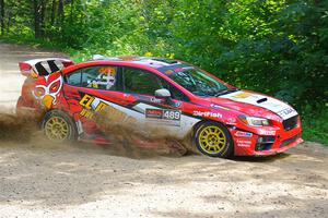 Matt Dickinson / Glen Ray Subaru WRX STi on SS1, Steamboat I.