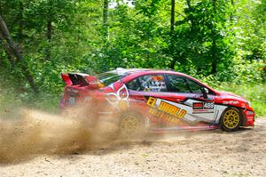 Matt Dickinson / Glen Ray Subaru WRX STi on SS1, Steamboat I.