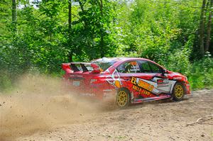 Matt Dickinson / Glen Ray Subaru WRX STi on SS1, Steamboat I.