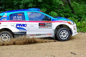 Brad Morris / Michael Hordijk Mitsubishi Mirage on SS1, Steamboat I.