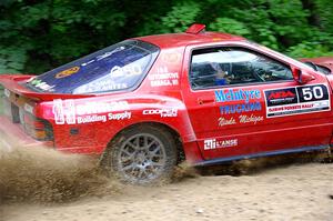 Al Dantes, Jr. / Andrew Sims Mazda RX-7 LS on SS1, Steamboat I.