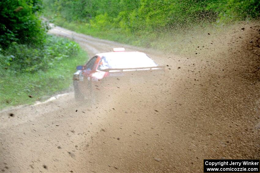 Al Dantes, Jr. / Andrew Sims Mazda RX-7 LS on SS1, Steamboat I.