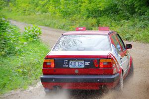 Adam Hardin / Eric Schlee VW Jetta GLI on SS1, Steamboat I.