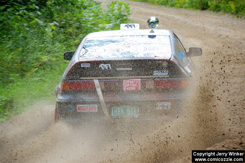 Bret Hunter / Kubo Kordisch Honda CRX on SS1, Steamboat I.
