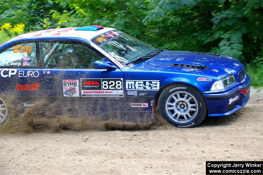 Ryan George / Heather Stieber-George BMW M3 on SS11, Height O' Land II. on SS1, Steamboat I.