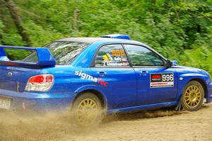 Josh Armantrout / Dan Kelly Subaru WRX STi on SS1, Steamboat I.