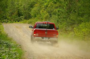 A Dodge Ram 1500 sweeps SS1, Steamboat I.