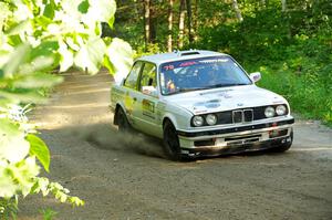 Shanti Witt / Bailey Miller BMW 325is on SS4, Steamboat II.