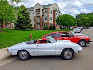 Alfa Romeo Spider Duetto and Alfa Romeo GTV-6