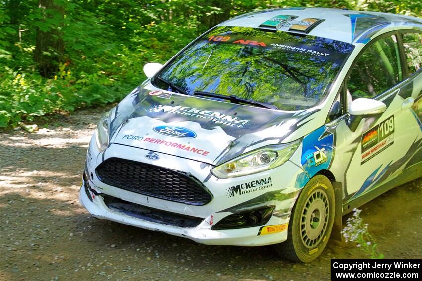 Gary Smith / Kenny Quirke Ford Fiesta R2 on SS8, Height O' Land I.