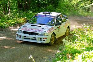Chuck Surdyke / Cameron Carr Subaru Impreza on SS8, Height O' Land I.