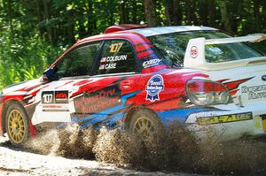 Dan Colburn / Cameron Case Subaru Impreza on SS8, Height O' Land I.